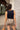 Tigers Navy Embroidered Ribbed Tank - back view