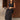 Wren Black Button-Up Eyelet Midi Dress - full body front 