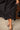 Wren Black Button-Up Eyelet Midi Dress -hemline close up