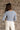Camryn Dusty Blue Long Sleeve Top - back view