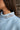 Psalms 46:5 Blue Mock Neck Sweatshirt - close up 