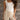 Tarah Beige & White Striped Shorts - front view