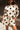 Adeline Beige & Black Polka Dot Shorts - close front view