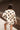 Adeline Beige & Black Polka Dot Top - back