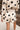 Adeline Beige & Black Polka Dot Shorts - back view
