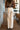 Isadora Cream Wide Leg Pants - back view