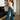 Norah Teal Wide Leg Pants - full body front view
