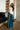 Norah Teal Wide Leg Pants - full body view