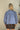 Selene Blue Button-Up Top - back view