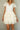 Kenley Cream Tiered Lace Mini Skirt - front view