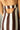 Adria Striped Strapless Midi Dress - close up back view