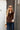 Adrien Brown Fur Zip-Up Vest - view of front