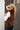 Adrien Brown Fur Zip-Up Vest - side view