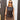 Beatrix Brown Leather Belted Top - front view