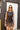 Beatrix Brown Leather Belted Top - front view