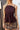 Riley Brown Pleated Tank Top - close front view