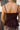 Riley Brown Pleated Tank Top - close back view