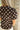 Kari Brown Polka Dot Puff Sleeve Top - close back view