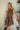 Gianna Brown Suede Mini Dress - front view