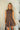 Gianna Brown Suede Mini Dress - front view without belt