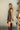 Gianna Brown Suede Mini Dress - side view