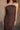 Beth Brown Suede Midi Dress - close front view