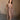 Dani Mocha Zip-Front Midi Dress - full body view