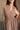 Dani Mocha Zip-Front Midi Dress - close front view