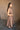 Dani Mocha Zip-Front Midi Dress - full side view