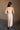 Alissa Beige Floral Midi Dress - full body back view