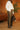 Rowan Olive Faux-Leather Pants -side view