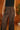 Farrah Brown Suede Wide Leg Pants - close up front