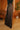 Farrah Brown Suede Wide Leg Pants - side view