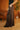Farrah Brown Suede Wide Leg Pants - lower body side view