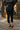Toni Black Capri Pants - back view