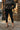 Toni Black Capri Pants - lower body front view