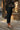 Toni Black Capri Pants - lower body side view