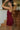 Kelsie Burgundy Ruffle Mini Dress - side view