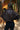 Trista Brown Faux-Leather Jacket - back view