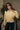 Brenna Yellow Layered Cardigan - front view