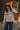 Melina Beige Sardine Sweater- front view