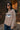 Melina Beige Sardine Sweater- frontal view