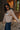 Melina Beige Sardine Sweater- frontal side view