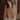 Darrah Brown Lace Hem Sweater - front view