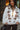 front view ivory floral jacket