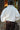 Ella White Floral Sherpa Jacket - back view