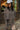 Lakin Brown Cropped Sweater - Front view