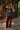 Vera Burgundy Satin Wide Leg Pants - Full body view