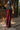 Vera Burgundy Satin Wide Leg Pants - Close up side view