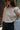 Lakin Cream Cropped Sweater - Front view up close